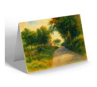 NOTELET - The Road to Scosburn, near Delny - Vintage Art Style