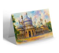 NOTELET - The Royal Pavilion, Brighton (a) - Vintage Art Style