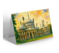 NOTELET - The Royal Pavilion, Brighton (c) - Vintage Art Style