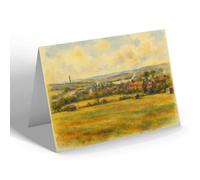 NOTELET - The Salt Mine Subsidences, Preesall - Vintage Art Style