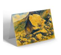 NOTELET - The Shelter Stone of the Cairngorms - Vintage Art Style