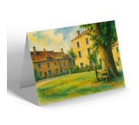NOTELET - The Stocks, Stow-on-the-Wold - Vintage Art Style