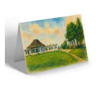 NOTELET - The Temple, Winsley Sanatorium - Vintage Art Style