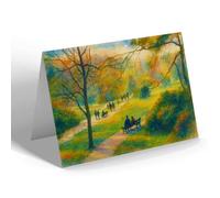 NOTELET - The Tennis Court, Boscombe Gardens - Vintage Art Style