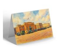 NOTELET - The Terminal Buildings, Croydon Airport (a) - Vintage Art Style
