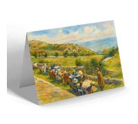 NOTELET - The Terrace Wyddfyd Lodge Cafe Llandudno (a) - Vintage Art Style