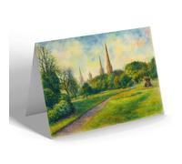 NOTELET - The Three Spires, Coventry (a) - Vintage Art Style