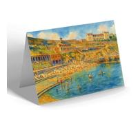NOTELET - The Tinside Lido, Plymouth - Vintage Art Style