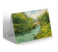 NOTELET - The Vicar's Bridge, Dollar - Vintage Art Style