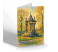 NOTELET - The Waggoner's Memorial, Sledmere - Vintage Art Style