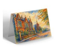 NOTELET - The War Memorial, Stranraer - Vintage Art Style