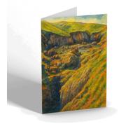 NOTELET - The Way Into Devil's Hole, Jersey - Vintage Art Style