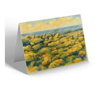 NOTELET - The White Lady Off the Brig, Filey - Vintage Art Style