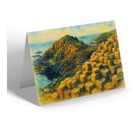 NOTELET - The Wishing Chair, Giant's Causeway (b) - Vintage Art Style