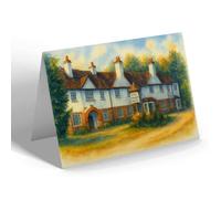 NOTELET - The Wye Valley Hotel, Tintern - Vintage Art Style