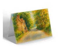 NOTELET - Toll Gate, Eccleshall - Vintage Art Style