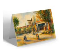 NOTELET - Tudor Stores & Chalets, Littlehampton - Vintage Art Style