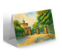 NOTELET - Upper Park Entrance, Birkenhead - Vintage Art Style