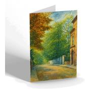 NOTELET - Vicarage Hill, St Peter's - Vintage Art Style