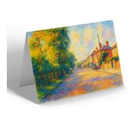 NOTELET - Victoria Road, Netley Abbey - Vintage Art Style