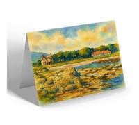 NOTELET - View from Rocks, Toward Point - Vintage Art Style