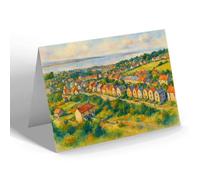 NOTELET - View from Terrace Walk Llanfairfechan a - Vintage Art Style