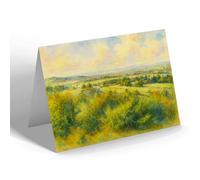 NOTELET - View from the Beacon, Gloucester - Vintage Art Style