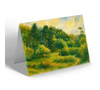 NOTELET - View from the Hermitage, Whitwell - Vintage Art Style