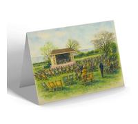 NOTELET - Villa Marina Gardens & Kursaal (a) - Vintage Art Style