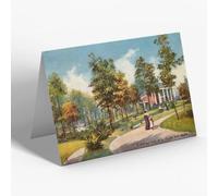 NOTELET - Vintage Alabama USA - Birmingham. Glen Iris Park