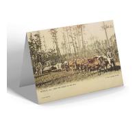 NOTELET - Vintage Alabama USA - Mobile. From the Forest to the Mill (b)
