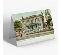NOTELET - Vintage Alabama USA - Montgomery. The Home of Jefferson Davis