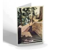 NOTELET - Vintage Berkshire - The Hundred Steps, Windsor Castle