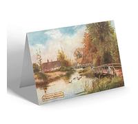 NOTELET - Vintage Berkshire - The Kennet At Woolhampton