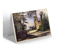 NOTELET - Vintage Buckinghamshire - A Glimpse Of The Church, Swanbourne