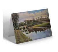 NOTELET - Vintage Cambridgeshire - Cambridge. Clare College and Bridge (b)