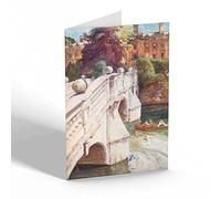 NOTELET - Vintage Cambridgeshire - Clare College & Bridge, Cambridge (a)