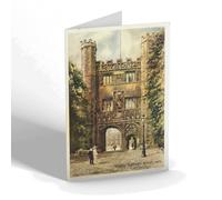 NOTELET - Vintage Cambridgeshire - Trinity College Great Gate Cambridge c