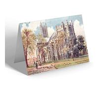 NOTELET - Vintage Canterbury Cathedral from the South East