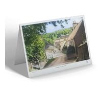 NOTELET - Vintage Channel Islands - A Glimpse of Anne Port (b)