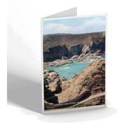 NOTELET - Vintage Channel Islands - Pathway Steps to Devil's Hole Jersey b