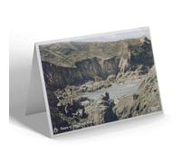 NOTELET - Vintage Channel Islands - Steps of Bay, Devil's Hole, Jersey (b)