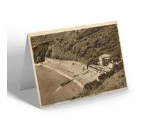 NOTELET - Vintage Channel Islands - The Beach from Cliff Walk, Fermain
