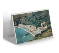 NOTELET - Vintage Channel Islands - The Beach from Cliff Walk, Fermain (b)