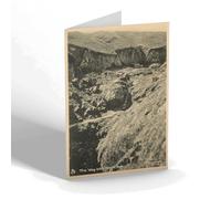 NOTELET - Vintage Channel Islands - The Way Into Devil's Hole, Jersey