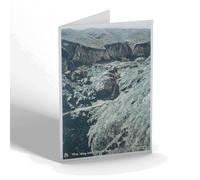 NOTELET - Vintage Channel Islands - The Way Into Devil's Hole, Jersey (b)