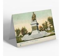 NOTELET - Vintage Connecticut USA - Bridgeport. P T Barnum Monument