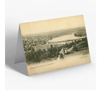 NOTELET - Vintage Connecticut USA - Middletown from Asylum Hill