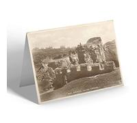 NOTELET - Vintage Cornwall - King Arthur's Castle, Tintagel (c)