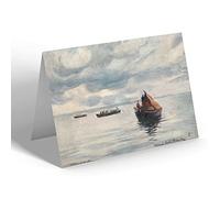 NOTELET - Vintage Cornwall - Pilchard Boats, St. Ives Bay